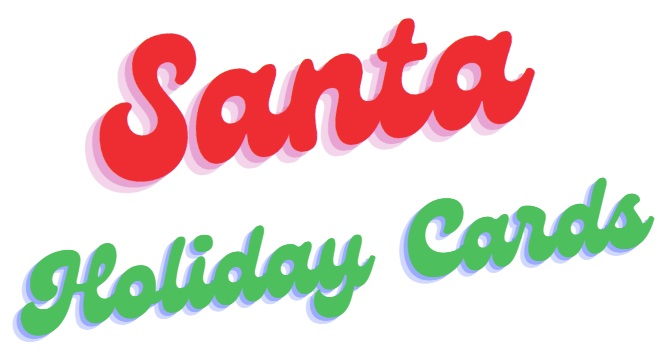 Santa Holiday Cards